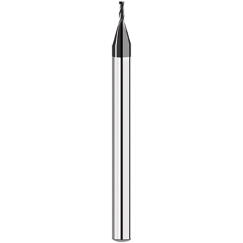 600 2-flute flat end mill with microminiature diameter